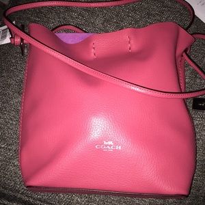 New COACH derby Crossbody 🐎 💯 leather